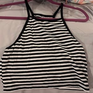 Black and white top from H&M